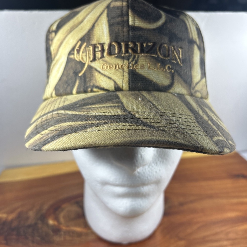 Vintage Camo Horizon Genetic Seeds Co‎ Cap Never Worn EC